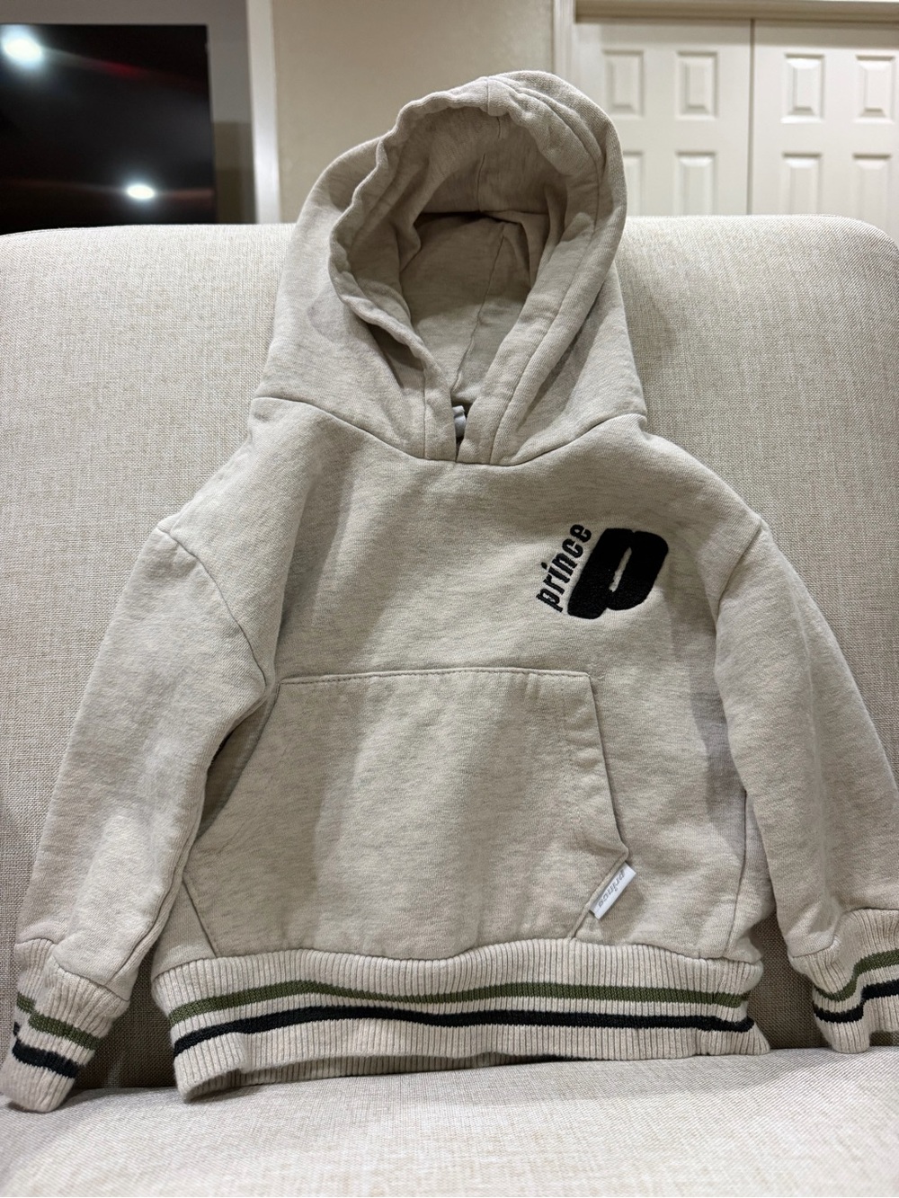 prince embroidered tennis hoodie 18M